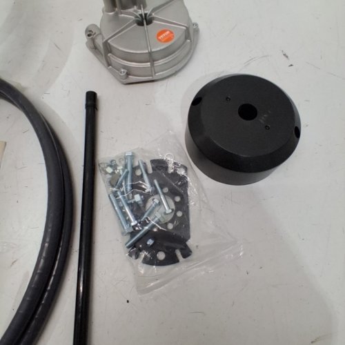 OUTBOARD BOAT STEERING CONTROL SYSTEM KIT - 13.5" WHEEL 10FT STEERING CABLE (MODEL: 100HL) image 3
