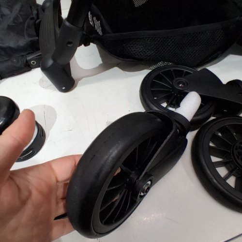 DRBASH COMPACT FOLD BABY STROLLER - BLACK - (MODEL- SLEEK-BLK) image 5
