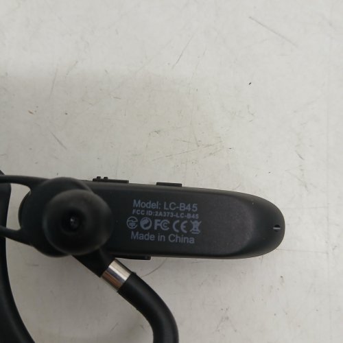 LINK DREAM BLUETOOTH HEADSET EARPIECE - 20H TALK TIME - BLACK (MODEL: LC-B45) image 2
