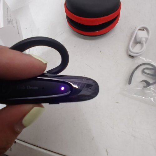 LINK DREAM BLUETOOTH HEADSET EARPIECE - 20H TALK TIME - BLACK (MODEL: LC-B45) image 3