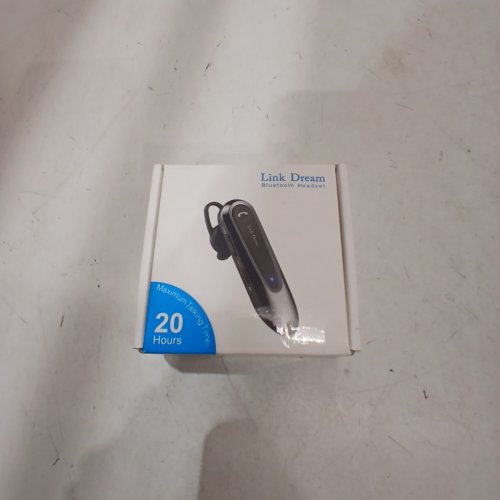 LINK DREAM BLUETOOTH HEADSET EARPIECE - 20H TALK TIME - BLACK (MODEL: LC-B45) image 5