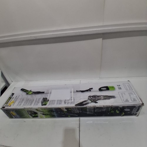 GREENWORKS PRO CORDLESS ADJUSTABLE POLESAW WITH CARRY STRAP - BATTERY & CHARGER NOT INCLUDED - 80V - 10" BLADE - 9FT-14FT - GREEN/BLACK - (MODEL: PS80L000) image 5