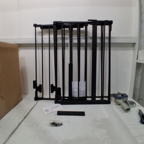 REGALO HOME ACCENTS WIDESPAN BABY GATE - 28" - BLACK (MODEL: 1176 B DS) image 2