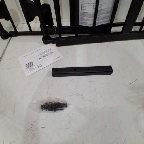 REGALO HOME ACCENTS WIDESPAN BABY GATE - 28" - BLACK (MODEL: 1176 B DS) image 3