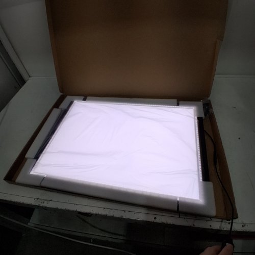 WELZK 10000+ LUX A1 HIGH BRIGHTNESS LIGHT PAD/BOARD WITH UL ADAPTER FOR PAINTING, TRACING, DRAWING, SKETCHING - 34" X 22.83" - 10 LEVELS/STEPLESS DIMMING - BLACK (MODEL: A2-02) image 2