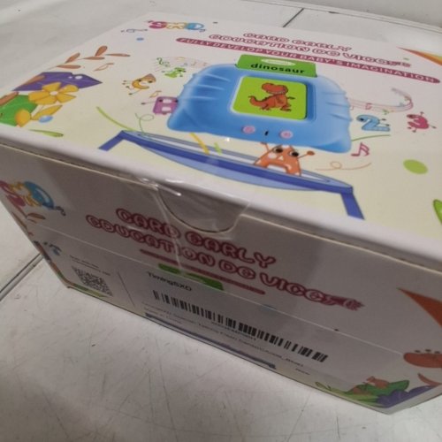 TIMINGSXD FLASH CARD LEARNING TOY WITH 192 CARDS - SPANISH EDITION - BLUE (MODEL: CA001_BLUE) image 3