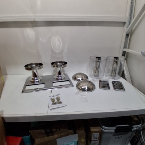 DOUBLE TANK BUFFET JUICE DISPENSER 9L - STAINLESS STEEL (MODEL: TT-10200-2) image 2