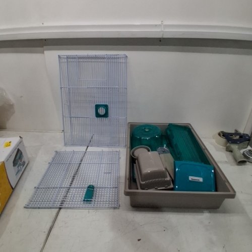 ROSEWOOD PICO XL TRANSLUCENT HAMSTER CAGE - BLUE (MODEL: 19178) image 2