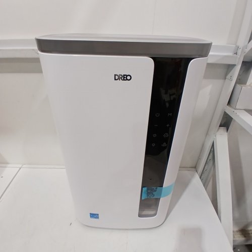 DREO SMART AUTO HUMIDITY CONTROL DEHUMIDIFIERS UP TO 2000 SQ FT WITH 3 FAN SPEEDS - 73 PINT - WHITE (MODEL: DR-HDH003S) image 4