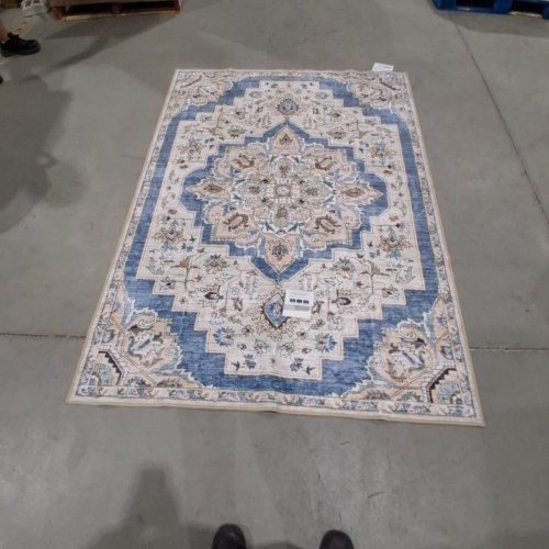 WASHLUXE AREA RUG - 5FTX7FT - VINTAGE MULTI-COLOUR (MODEL: TNC-26125) image 2
