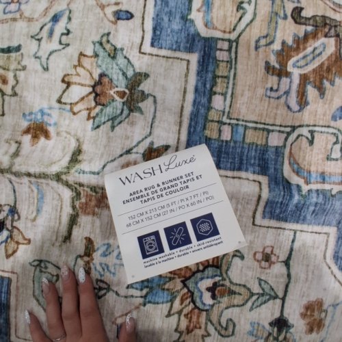WASHLUXE AREA RUG - 5FTX7FT - VINTAGE MULTI-COLOUR (MODEL: TNC-26125) image 3