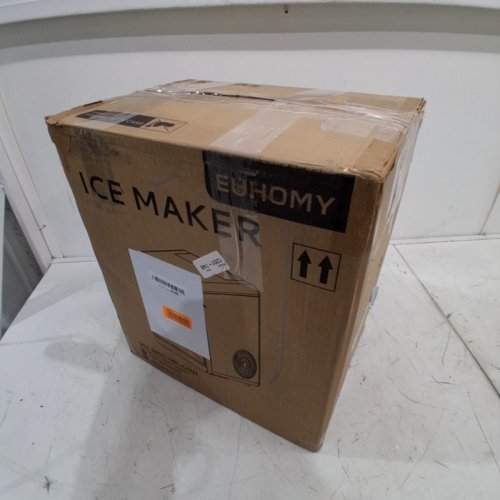 EUHOMY SELF-CLEANING COUNTERTOP SONIC NUGGET ICE MAKERS WITH ICE SCOOP AND BASKET - 1.8L TANK - 40LBS/ 24HOURS - BLACK/STAINLESS STEEL (MODEL: IM017-N) image 7