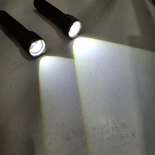 2PK INFINITY X1 RECHARGEABLE FLASHLIGHT - 2000 LUMEN - BLACK (MODEL: 2006753) image 2