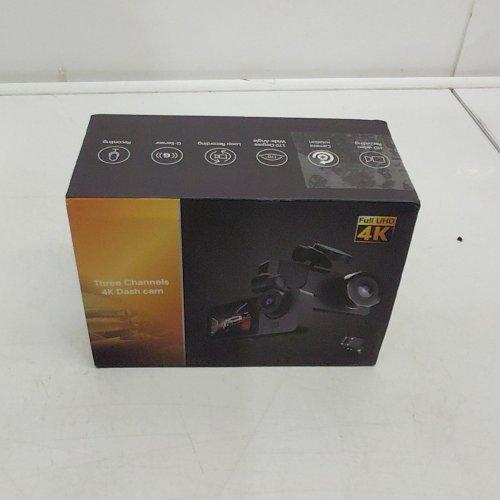 THREE CHANNELS 4 K DASH CAM - BLACK image 5