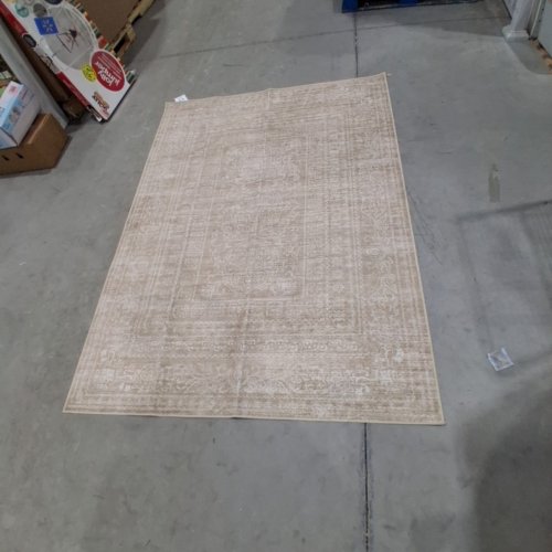 VINTAGE INDOOR AREA RUG - 5FT X 7FT - BEIGE image 3