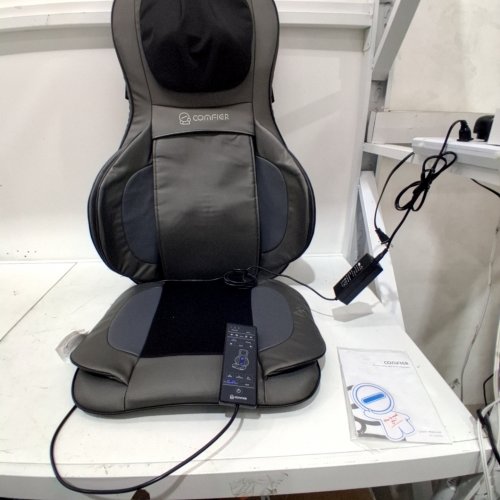 COMFIER SHIATSU NECK AND BACK SHIATSU MASSAGER WITH HEAT FUNCTION - BLACK/GREY (MODEL: CF-2309A) image 3