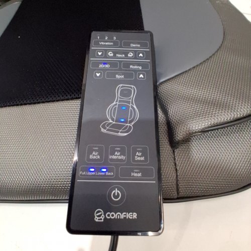 COMFIER SHIATSU NECK AND BACK SHIATSU MASSAGER WITH HEAT FUNCTION - BLACK/GREY (MODEL: CF-2309A) image 4