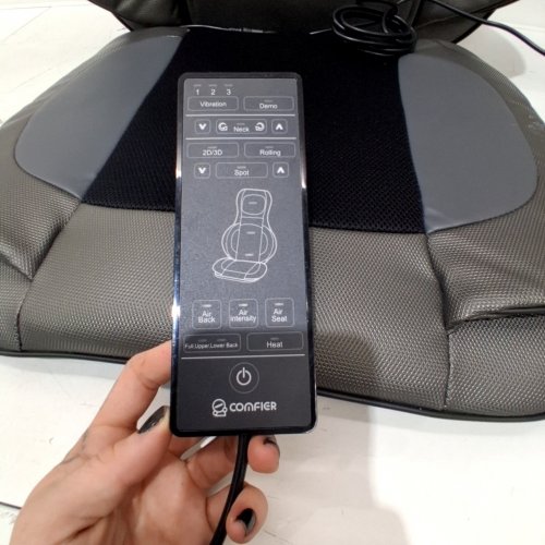 COMFIER SHIATSU NECK AND BACK SHIATSU MASSAGER WITH HEAT FUNCTION - BLACK/GREY (MODEL: CF-2309A) image 5