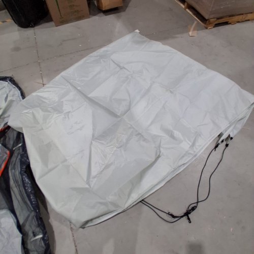 SUV CAMPING TENT ATTACHMENT WITH RAIN LAYER AND CARRY BAG - ACCOMMODATES 6-8 PERSON - 8FT X 8FT - GREY (MODEL: TBT-8080) image 5