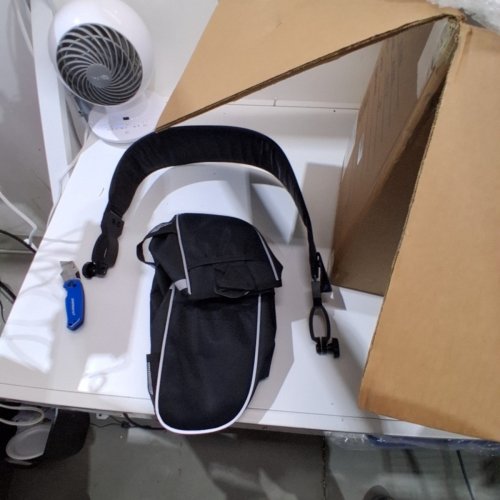 DRIVE MEDICAL ELEVATE UPRIGHT WALKER - HOLDS 300LB - BLUE/BLACK (MODEL: UPWKRBL10) image 5