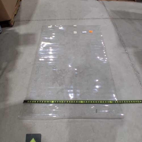 WASJOYE CHAIR MAT FOR HARDWOOD TILE FLOOR - 40" X 60" - CLEAR image 2