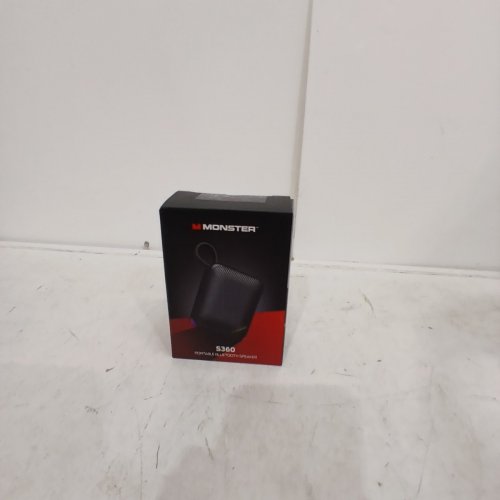 MONSTER S360 PORTABLE WATERPROOF BLUETOOTH SPEAKER WITH 20H PLAYTIME - 5 V 1A - BLACK (MODEL: M56215) image 6