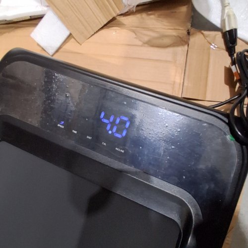 NICEDAY UNDER DESK WALKING PAD TREADMILL WITH 10% INCLINE - 400LBS CAPACITY - 4MPH - BLACK (MODEL: 6706Y) image 2