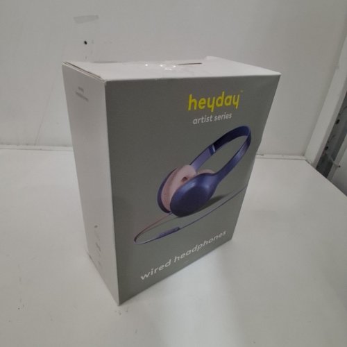 HEYDAY ARTIST SERIES WIRED ON-EAR HEADPHONES WITH MICROPHONE - 3.5MM AUX - JERILYN LEE image 3
