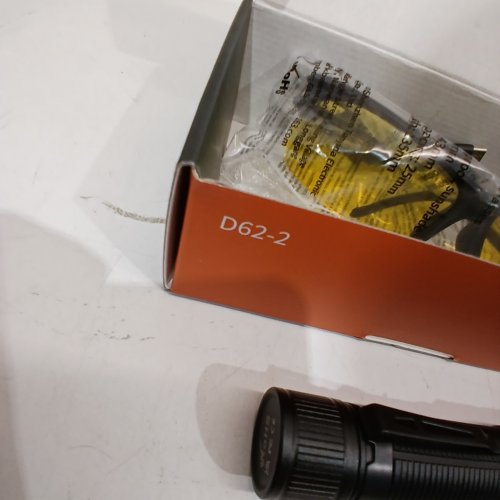 DARKBEAM 365NM UV FLASHLIGHT KIT WITH GLASSES - BLACK (MODEL: B63) image 3