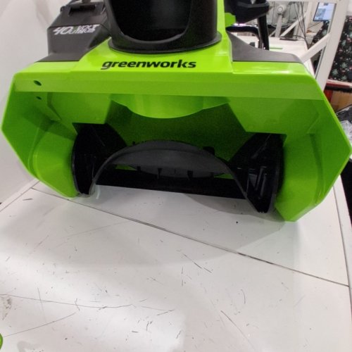 GREENWORKS 20" BRUSHLESS SNOW THROWER - *BATTERY AND CHARGER NOT INCLUDED* - 40V - GREEN (MODEL: 2600500) image 4