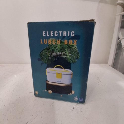 PORTABLE ELECTRIC LUNCH BOX WITH CARRY BAG - NAVY/WHITE (MODEL: YY-3066) image 4