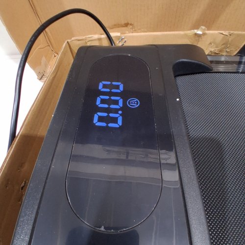 AITEID UNDER DESK WALKING PAD TREADMILL WITH ADJUSTABLE HANDLEBAR AND PHONE HOLDER - 3.0HP - 350LB MAX - BLACK (MODEL: 915NB) image 2