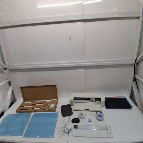 CRICUT EXPLORE 5 CUTTING MACHINE ULTIMATE BUNDLE WITH CRICUT EASYPRESS MINI LT AND ACCESSORIES - 12" SLOT - TAUPE (MODEL: 8003148) image 2