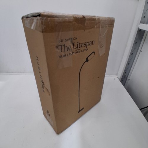 BRIGHTECH LITESPAN LED READING AND CRAFT FLOOR LAMP - PLATINUM SILVER image 4