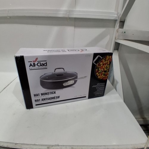 ALL-CLAD HA1 HARD ANODIZED NONSTICK SAUTE PAN WITH LID - 2QT (MODEL:1893590) image 4
