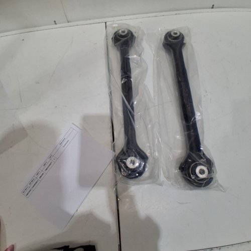 2PK FRONT LOWER REARWARD CONTROL ARMS WITH BALL JOINT - FOR MERCEDES-BENZ S430 2000-2006 4.3L - BLACK (MODEL: CAK05395-C) image 3