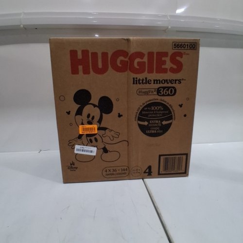 144PK HUGGIES LITTLE MOVERS HUGGFIT 360° - SIZE 4 - DISNEY image 2