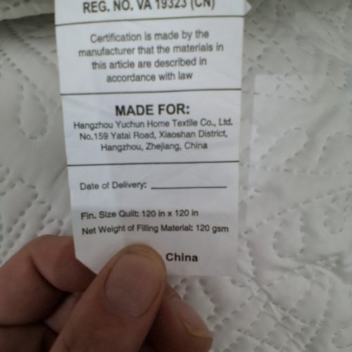 3PC LOVES CABIN LIGHTWEIGHT MICROFIBER QUILT SET - KING - WHITE image 4