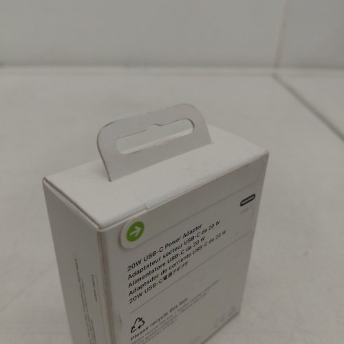 APPLE USB-C POWER ADAPTER - 20W - WHITE (MODEL: A2305) image 3