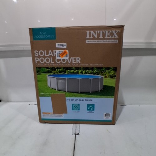 INTEX ROUND SOLAR POOL COVER - UP TO 18FT (MODEL: 28015E) image 4