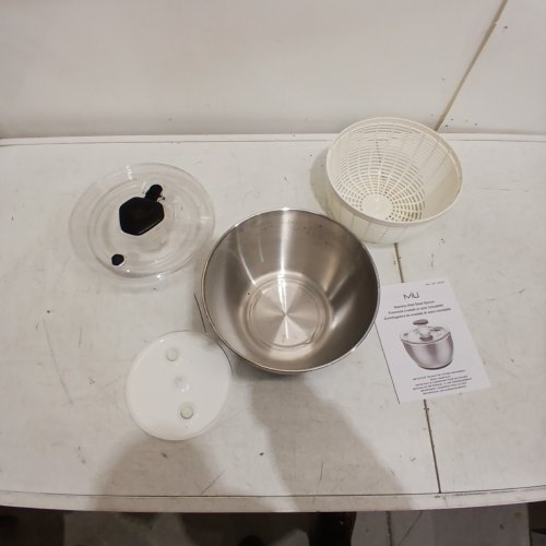 MIU STAINLESS-STEEL SALAD SPINNER (MODEL: 2863207) image 3