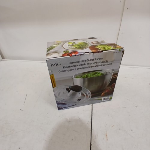 MIU STAINLESS-STEEL SALAD SPINNER (MODEL: 2863207) image 6