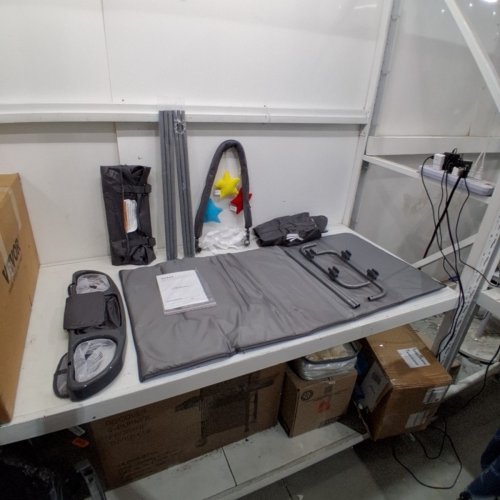 LIVING BASICS 3-IN-1 BEDSIDE CRIB, PLAYPEN & DIAPER CHANGING TABLE - GREY (MODEL: LB-BB-2205) image 3