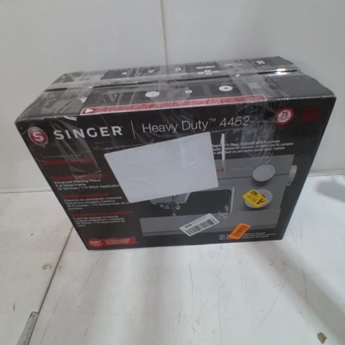 SINGER 4452 HEAVY DUTY SEWING MACHINE, GREY image 9