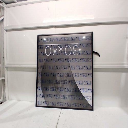 AMERICAN FLAT PICTURE FRAME - 30" X 40" - BLACK image 2