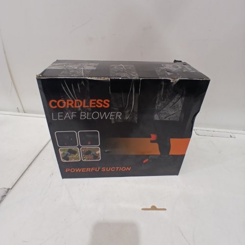 CORDLESS LEAF BLOWER - BLACK (MODEL: BFJ-001) image 4