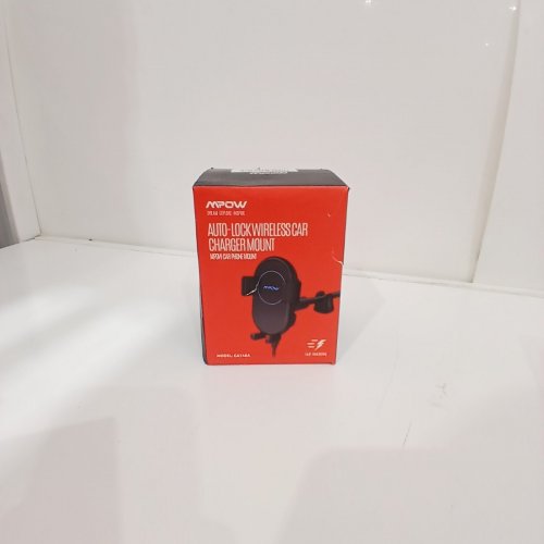 MPOW - AUTO-LOCK WIRELESS CAR CHARGER MOUNT - 10W/7.5W/5W - BLACK (MODEL:CA148A) image 2