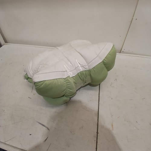 MELLOW PILLOW - 20" X 26" - green/white (STYLE: PLOOF PILLOW) image 5