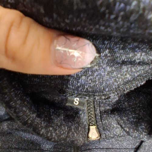 ZIP-UP JACKET - SMALL - CHARCOAL image 3