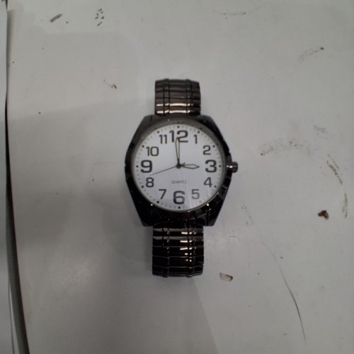 MENS ACCUTIME ANALOG QUARTZ WATCH -45 MM- BLACK/GUN METAL (MODEL: WCCME20) image 4